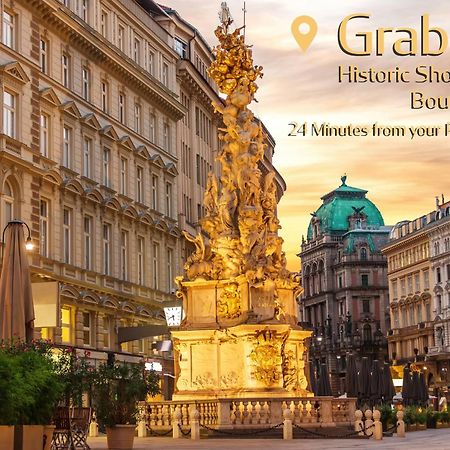 Welcoming 2Br Apt. Near Danube & Millenium Tower Wien Eksteriør bilde