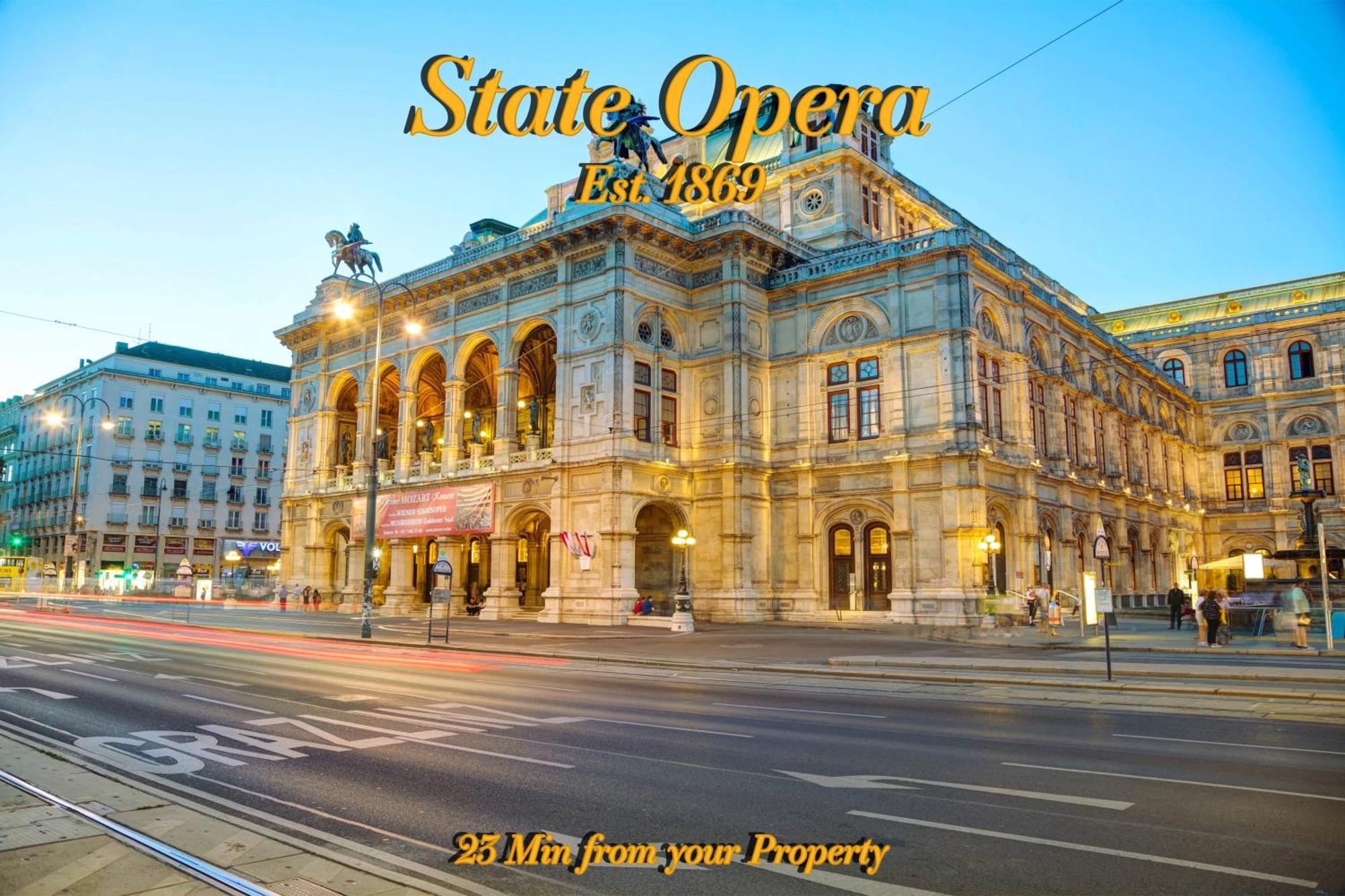 Welcoming 2Br Apt. Near Danube & Millenium Tower Wien Eksteriør bilde