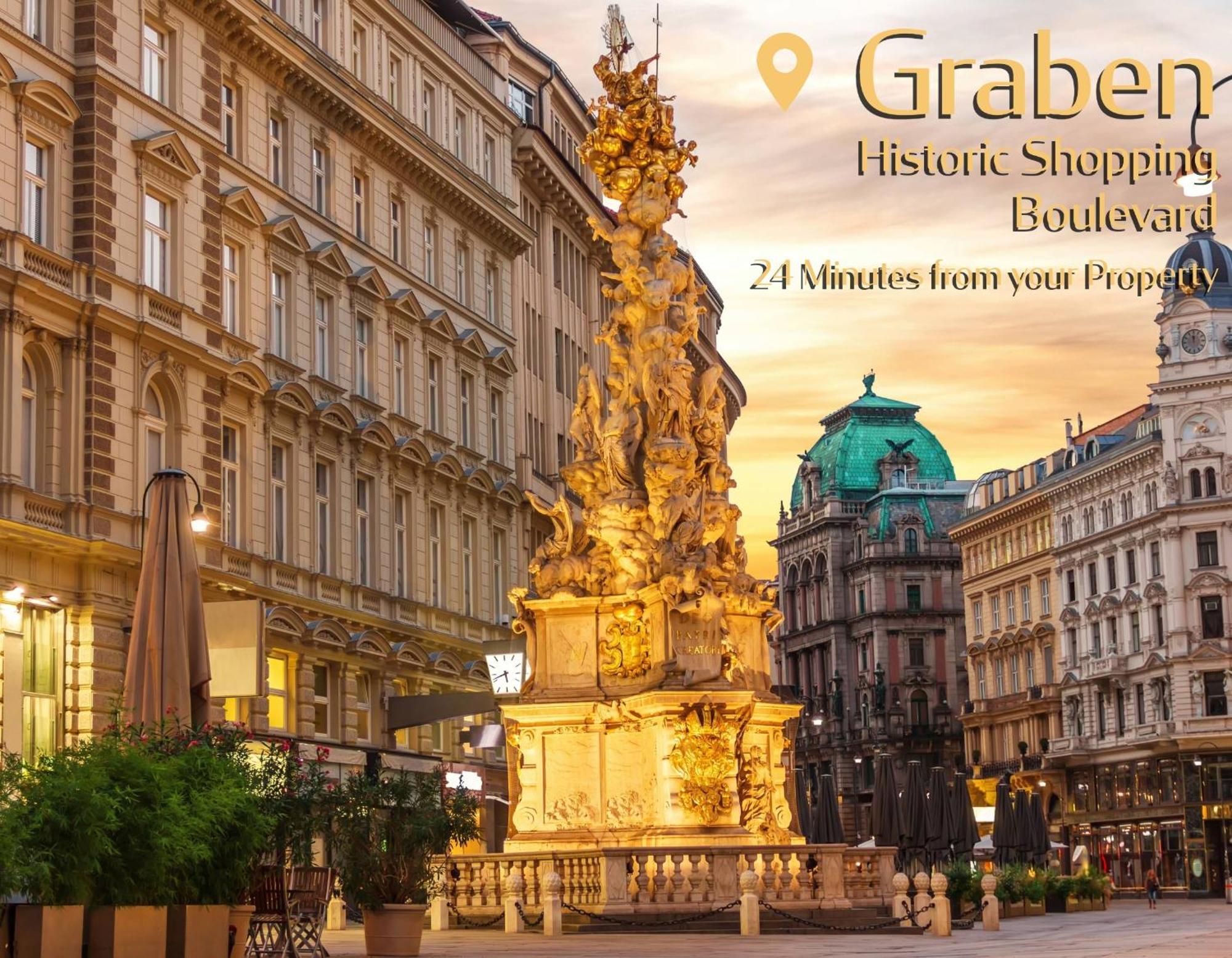 Welcoming 2Br Apt. Near Danube & Millenium Tower Wien Eksteriør bilde